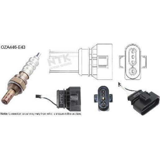 NTK Oxygen Lambda Sensor OZA446-E43