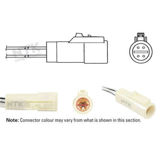 NTK Oxygen Lambda Sensor OZA647-D1
