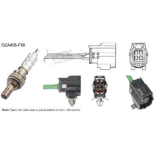 NTK Oxygen Lambda Sensor OZA495-F10