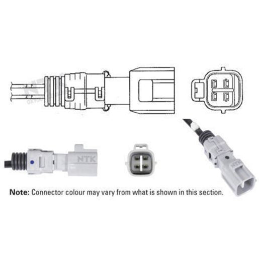 NTK Oxygen Lambda Sensor OZA642-EE1