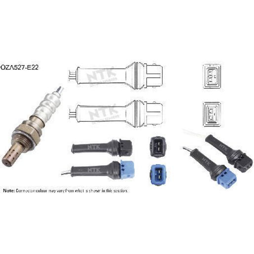 NTK Oxygen Lambda Sensor OZA527-E22