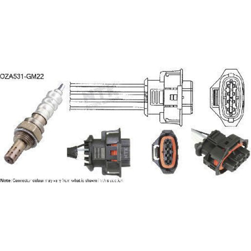 NTK Oxygen Lambda Sensor OZA531-GM22