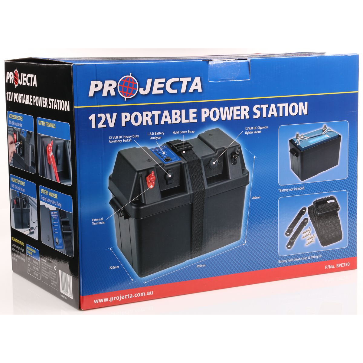 PROJECTA 12V Portable Power Station BPE330