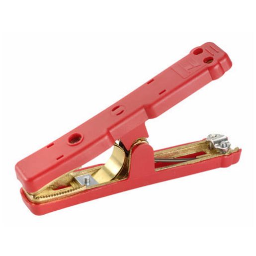 PROJECTA Cast Brass Clamp Medium Red PBC800R