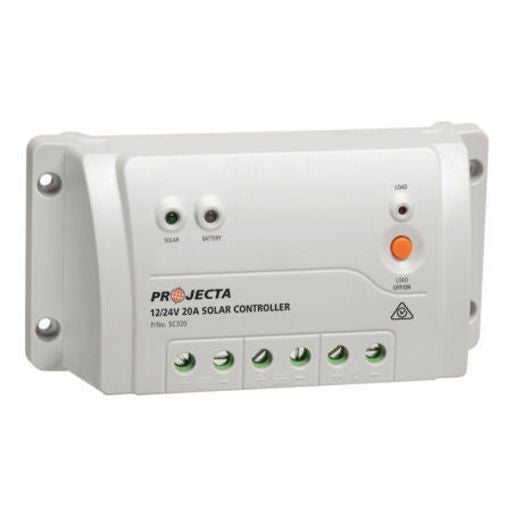 PROJECTA 20A 12/24V Solar Charge Controller 3 Stage Auto SC320