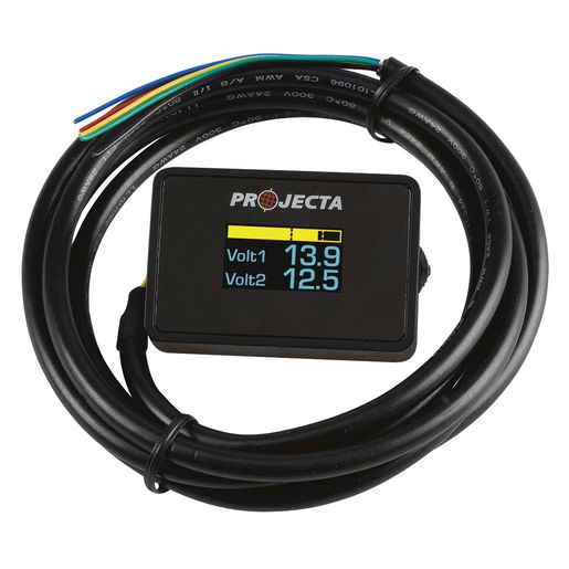 PROJECTA Dual Battery Volt Meter DBM100