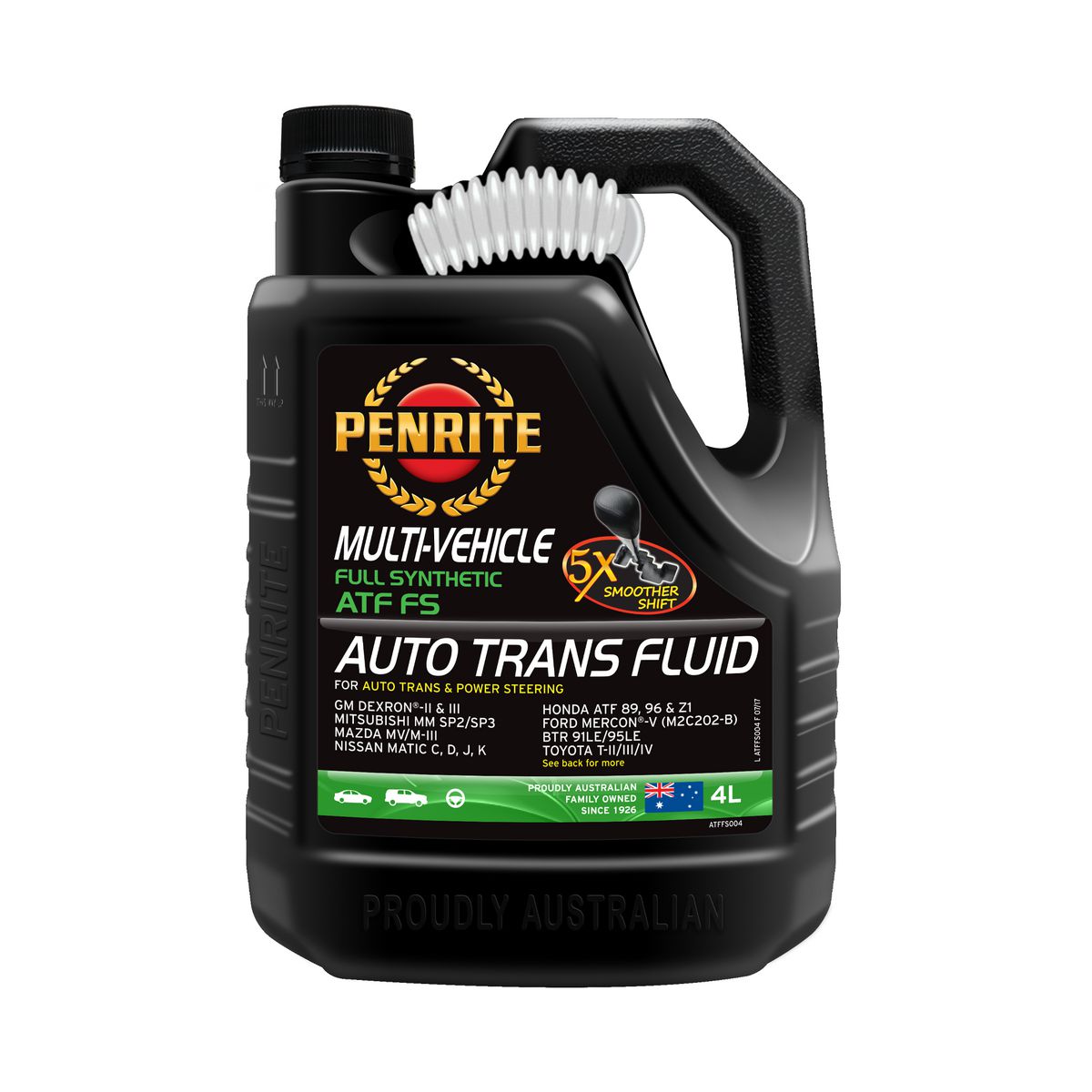 Penrite ATF FS Multi Vehicle Automatic Transmission Fluid 4L