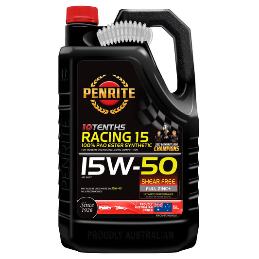 Penrite 10 Tenths Racing 15W-50 Engine Oil 5L