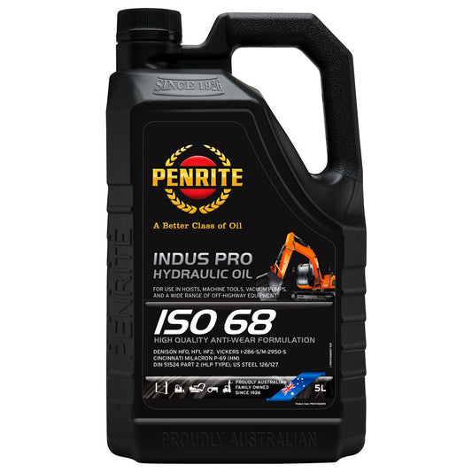 Penrite Indus Pro Hydraulic 68 Hydraulic Oil 5L