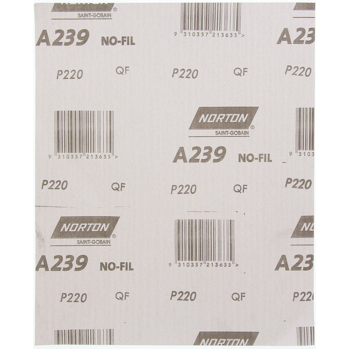 Norton Sand Paper Dry Rub 180 Grit 66623320277