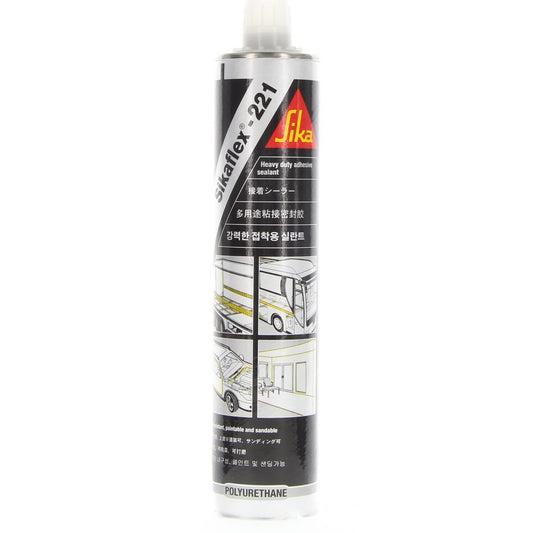 Sikaflex 221 Adhesive Sealant Black 310mL SIKA-221BL