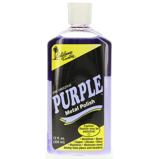 California Custom Purple Metal Polish 355ml