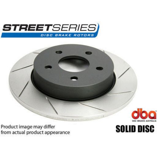 DBA T2 Slotted Brake Rotor Single 256mm Front DBA008S