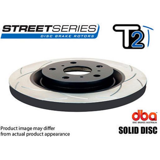 DBA T2 Slotted Brake Rotor Single 257mm Rear DBA614S