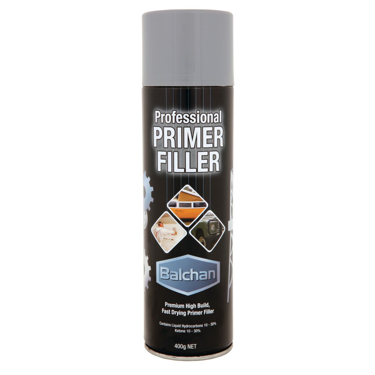 Balchan Professional Industrial & Equipment Paint Primer Filler 400g BA020