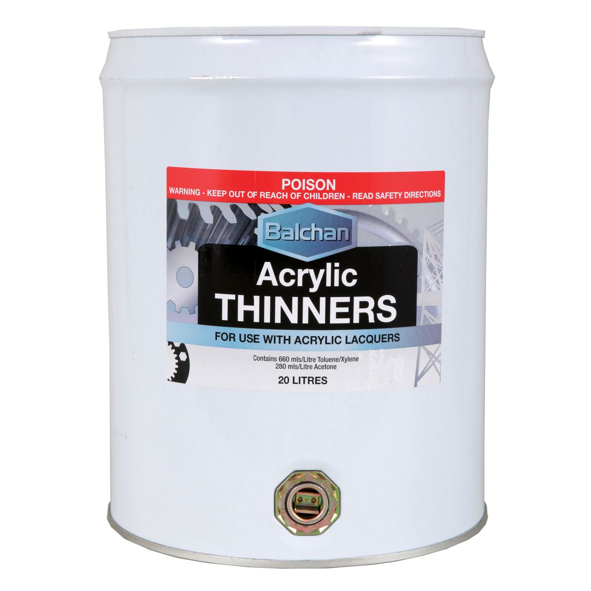 Balchan Acrylic Thinner 20L BA2007
