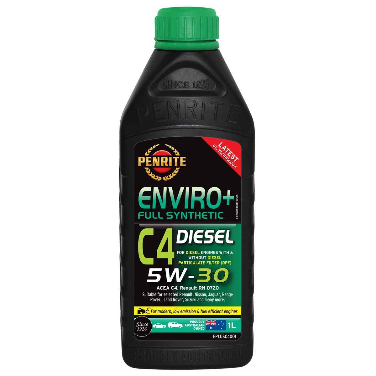 Penrite Enviro+ C4 5W-30 Engine Oil 1L