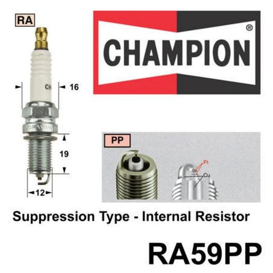 Champion Marine Spark Plug RA59PP