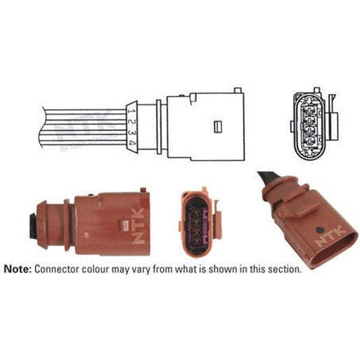 NTK Oxygen Lambda Sensor OZA629-V13