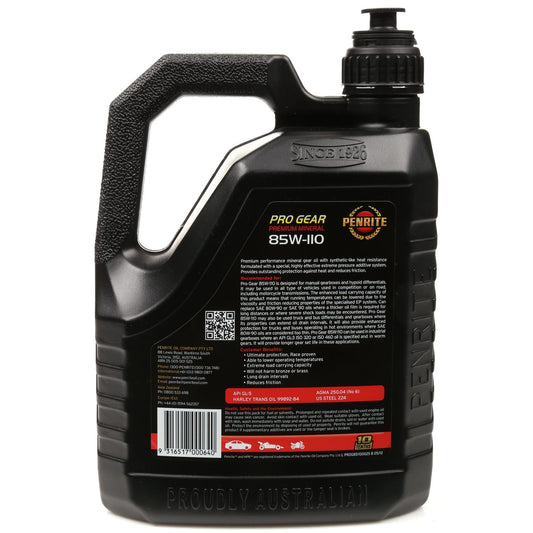 Penrite Pro Gear 80W-110 Gear Oil 2.5L