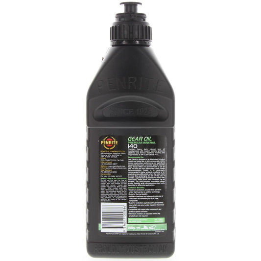 Penrite Gear Oil 140 SAE 140 Mineral Gear & Differential Oil 1L