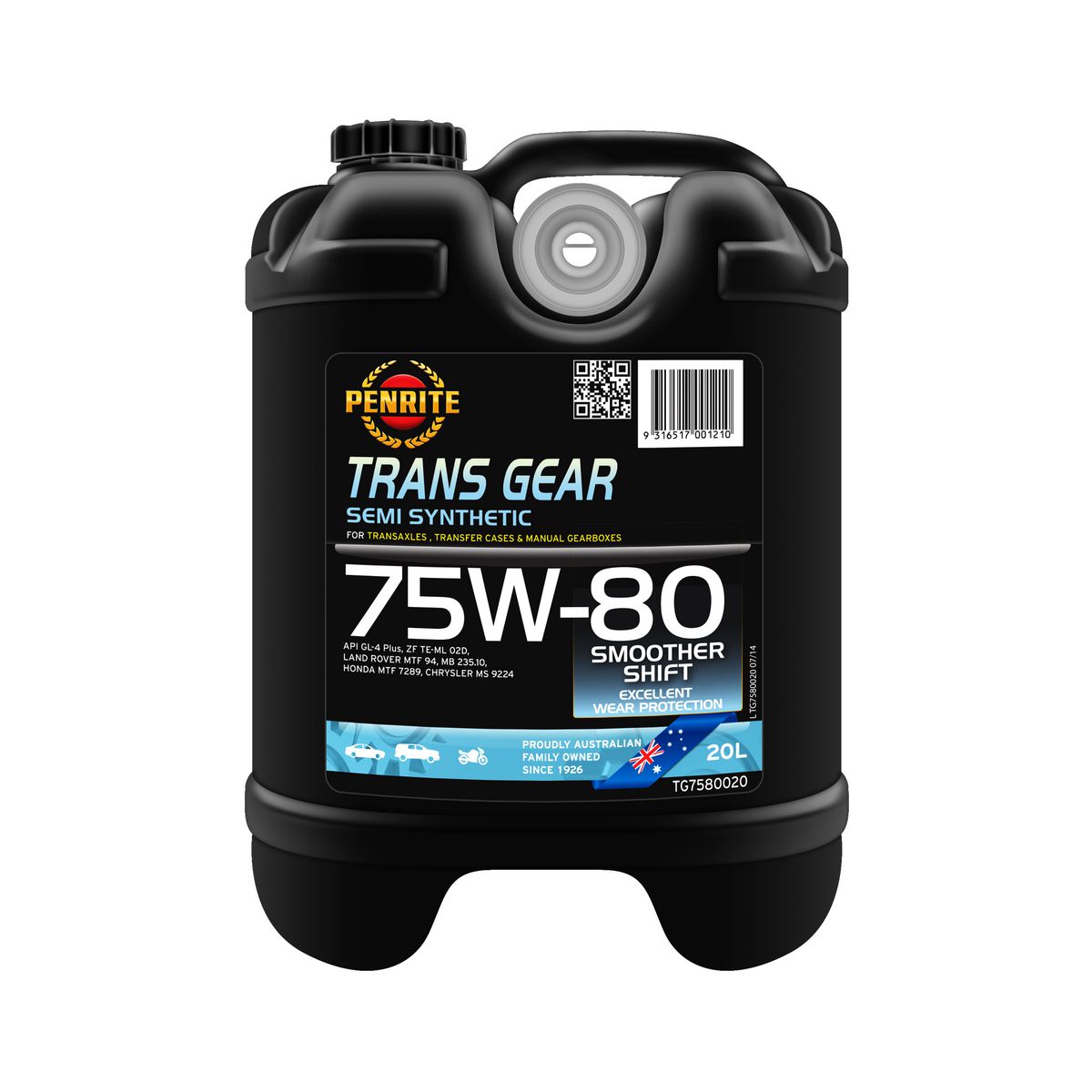 Penrite Trans Gear 75W-80 20L