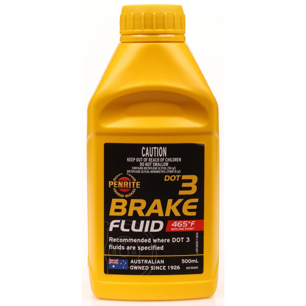 Penrite Brake Fluid DOT 3 500mL
