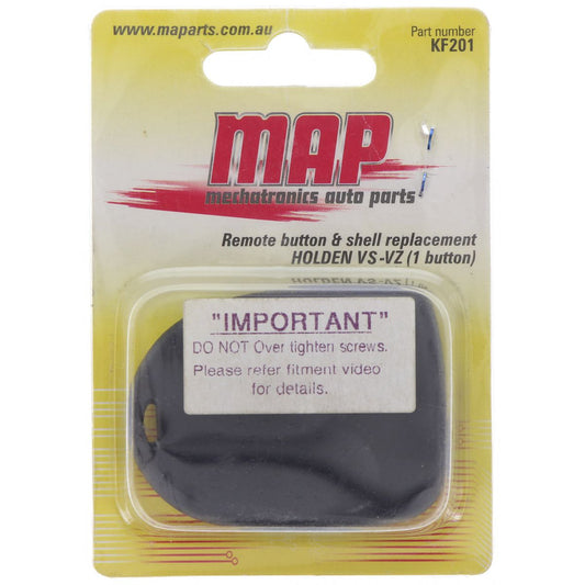 MAP Car Remote Shell & Buttons (1 Button) fits Holden VS-VZ KF201