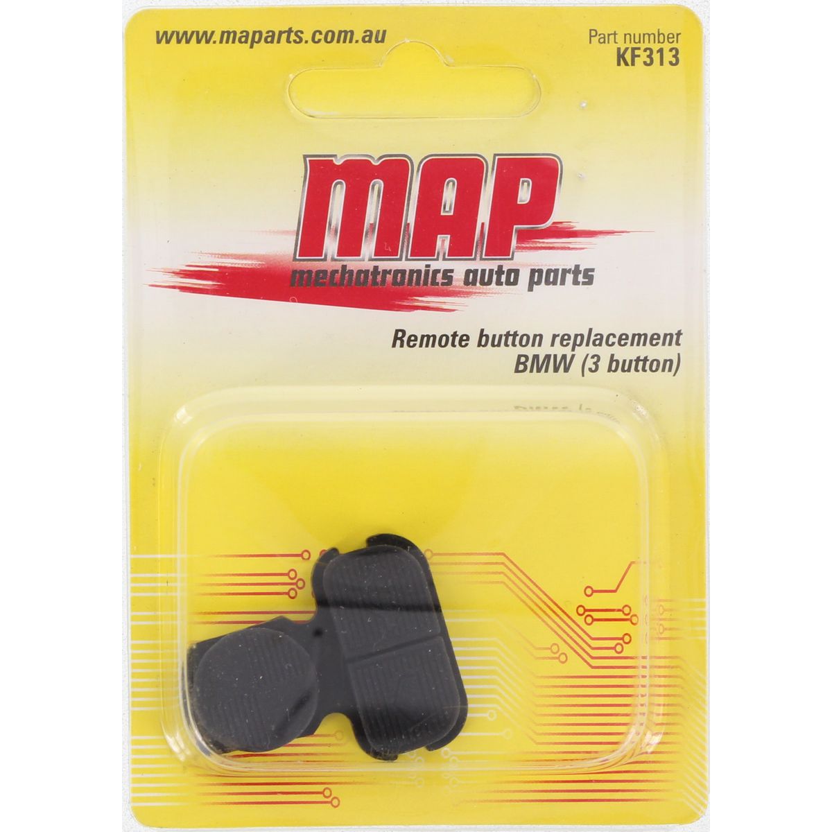 MAP Car Remote Buttons (3 Button) fits BMW KF313