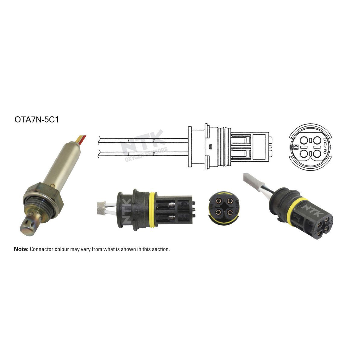 NTK Oxygen Lambda Sensor OTA7N-5C1