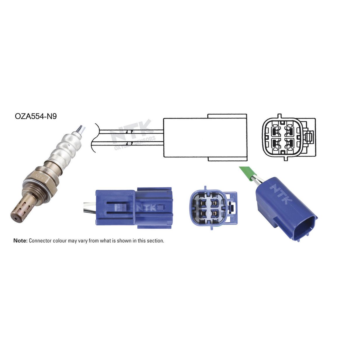NTK Oxygen Lambda Sensor OZA554-N9