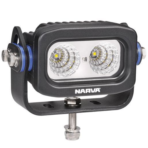 Narva Heavy Duty LED Work Light Lamp Square Flood Beam 1800 Lumens 12/24V (Single) 72709
