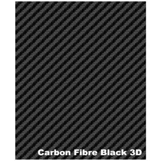 Autotecnica Vinyl Wrap 152x152cm Black 3D Carbon Fibre A28199