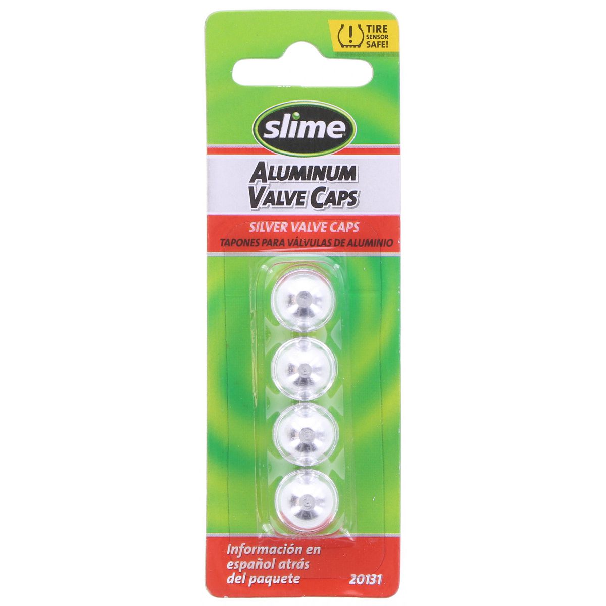 Slime Valve Caps SIlver (4 Pack) 20131