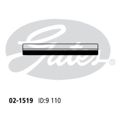 Gates Radiator Hose 02-1519