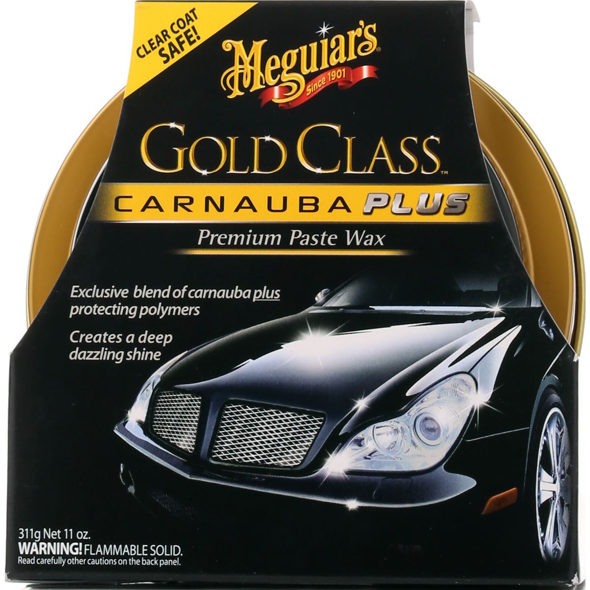 Meguiars Gold Class Carnauba Wax 311g G7014J