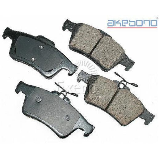 Akebono Euro Ultra-Premium Brake Pad Set Rear EUR1095