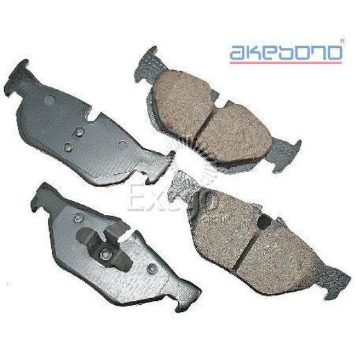 Akebono Euro Ultra-Premium Brake Pad Set Rear EUR1267