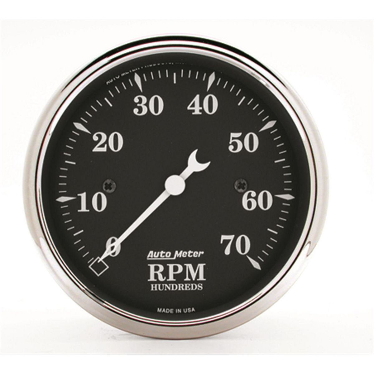 Autometer Old Tyme 3-1/8in Tachometer 7000rpm Full Sweep Electric AU1798