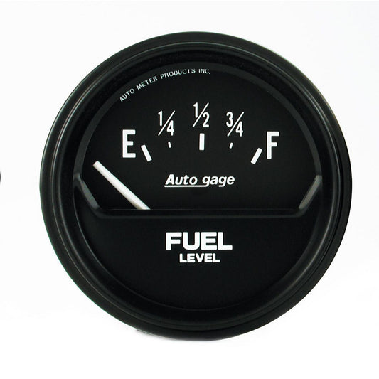 Autometer Auto Gauge 2-5/8in Fuel Level Gauge 0-90 Ohms AU2316