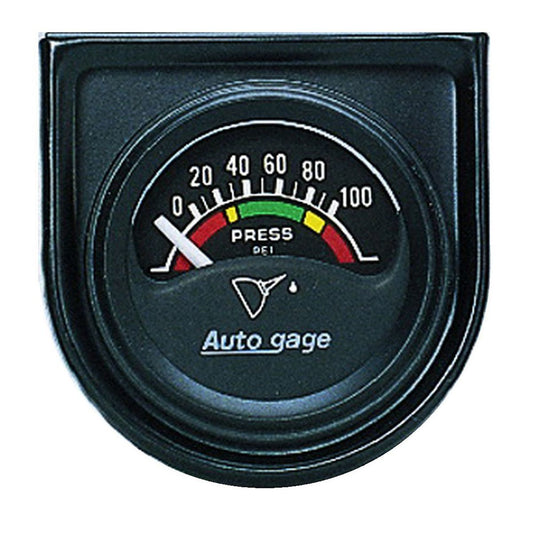Autometer Auto Gauge 1-1/2in Oil Pressure Gauge 0-100PSI Electric AU2354