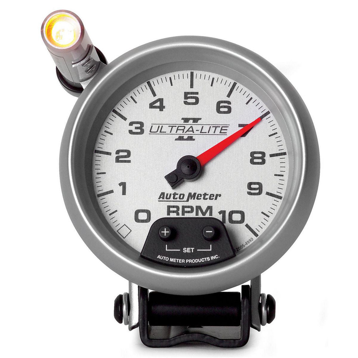 Autometer Ultra-Lite II 3-3/4in Tacho Gauge 10,000 rpm Pedestal AU4990