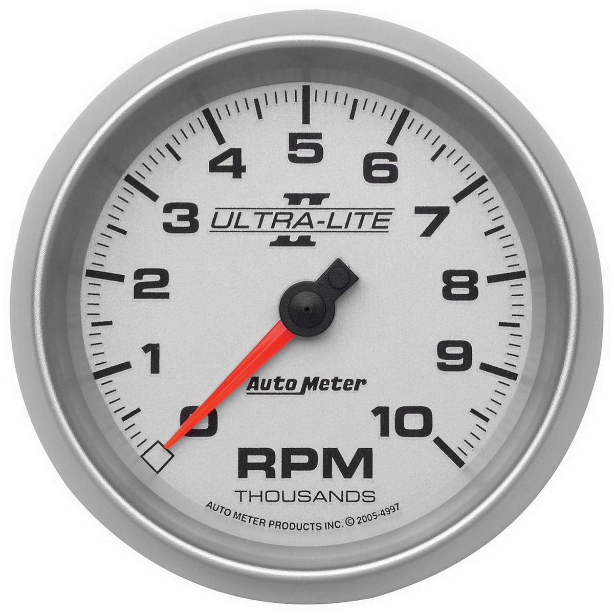 Autometer Ultra-Lite II 3-3/8in Tacho Gauge 10,000 rpm In-Dash AU4997
