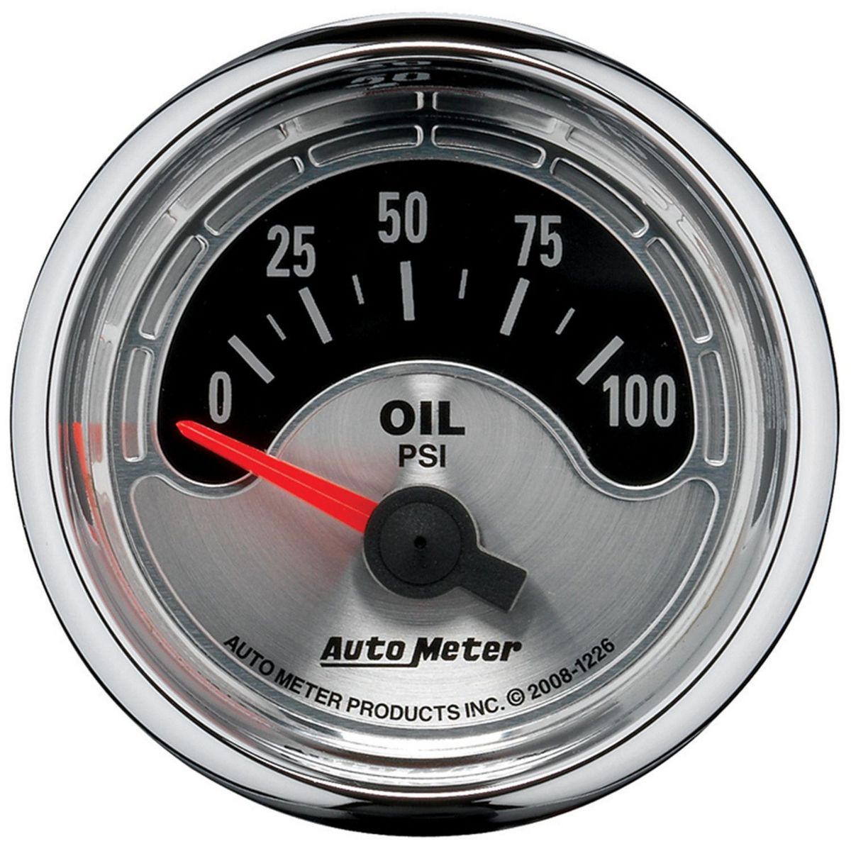 Autometer Muscle 2-1/16in Oil Pressure Gauge 0-100PSI Short Sweep Electric AU1226