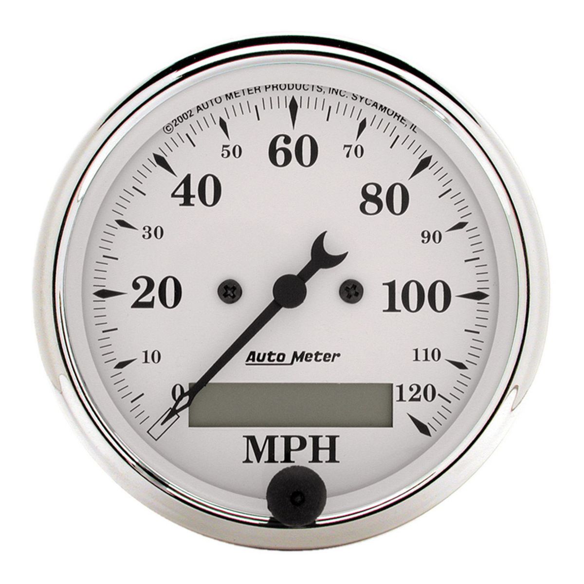 Autometer Old Tyme 3-1/8in Speedometer 120MPH AU1688