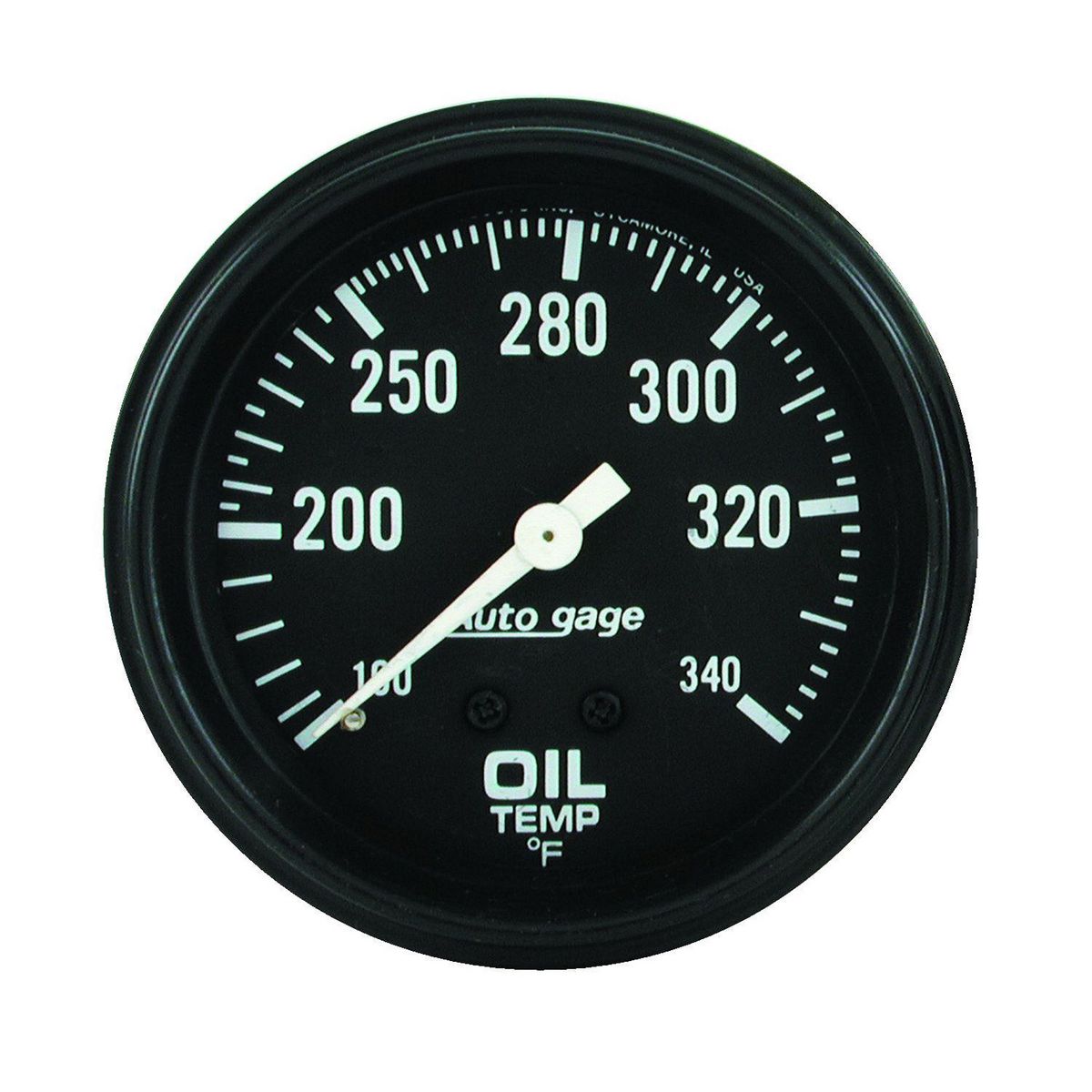 Autometer Auto Gauge 2-5/8in Oil Temp Gauge 100-340F AU2314