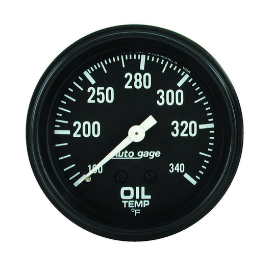 Autometer Auto Gauge 2-5/8in Oil Temp Gauge 100-340F AU2314