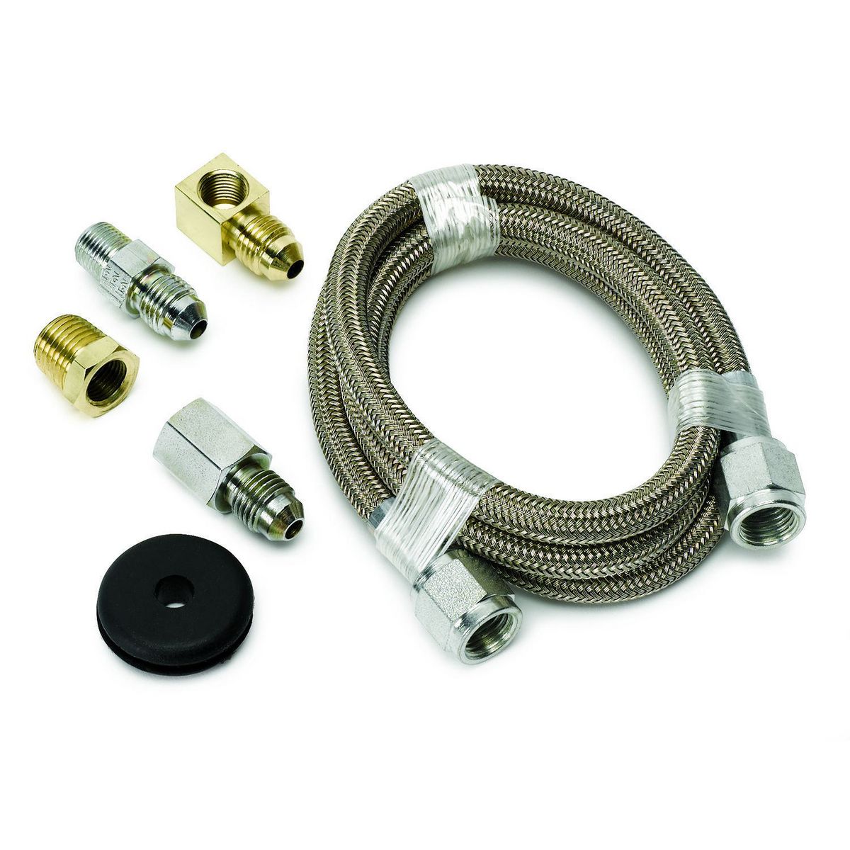 Autometer -4an Braided Hose With Fittings 3FT AU3227