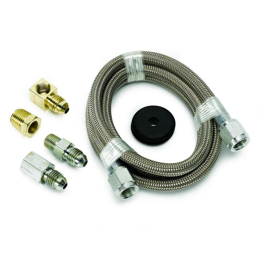 Autometer -4an Braided Hose With Fittings 4FT AU3229