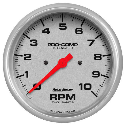 Autometer Ultra-Lite 5in Tacho Gauge 10,000rpm In Dash AU4498